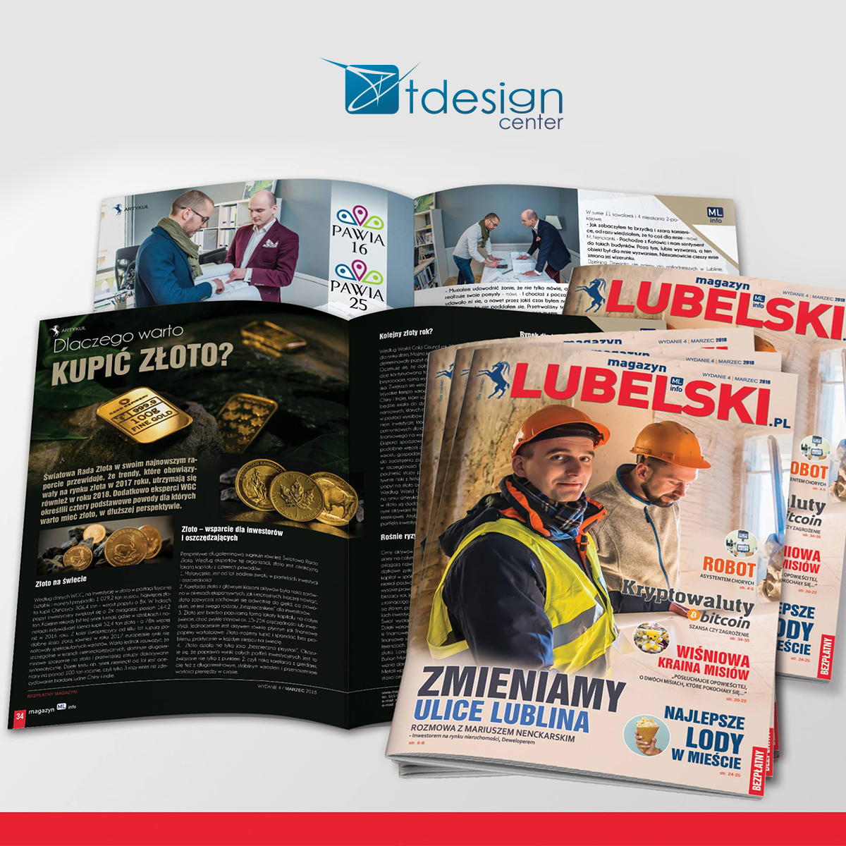 Magazyn Lubelski - SKŁAD DTP + druk